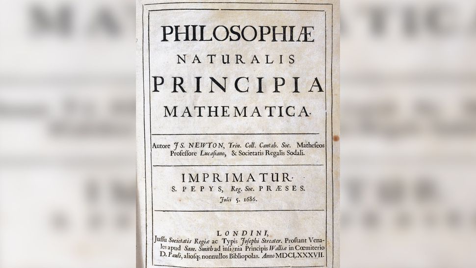 Rare first edition of Isaac Newton's groundbreaking book found in Corsica
