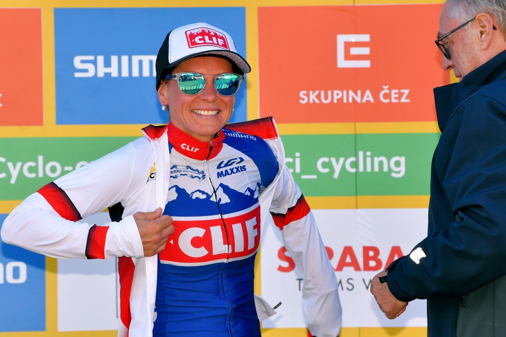 Katerina Nash retains the World Cup lead