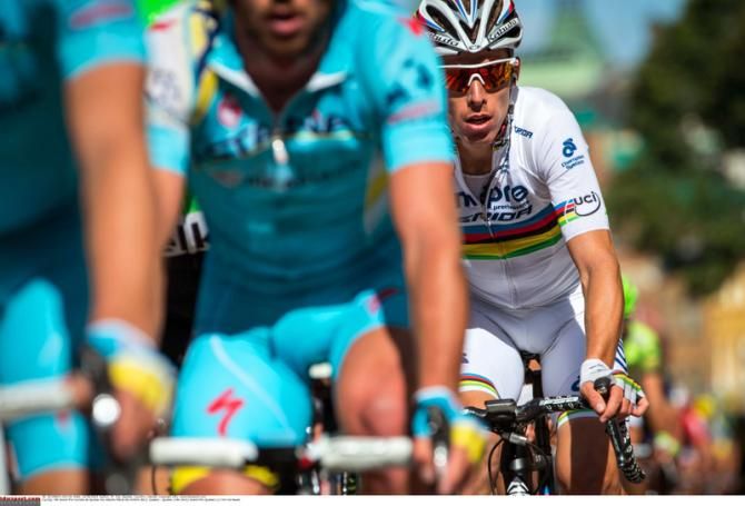 World Champion Rui Costa (Lampre-Merida)