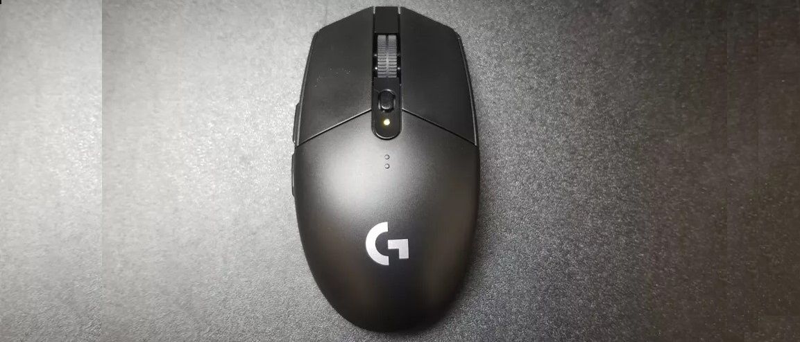 Logitech - G305 Lightspeed Wireless Gaming Mouse - Black