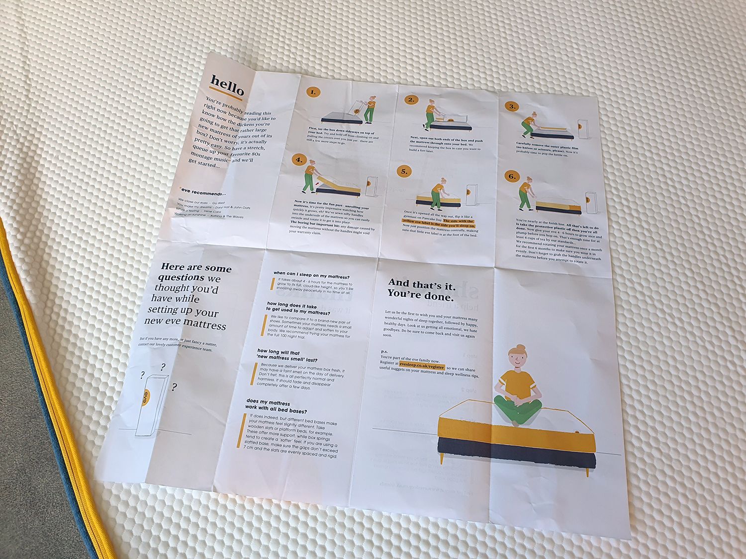 Eve Original Hybrid Mattress review a budgetfriendly and cosy