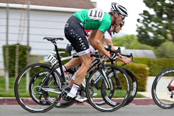 Michael Northey (Pure Black Racing) started and finished the day in the sprint leader's jersey.