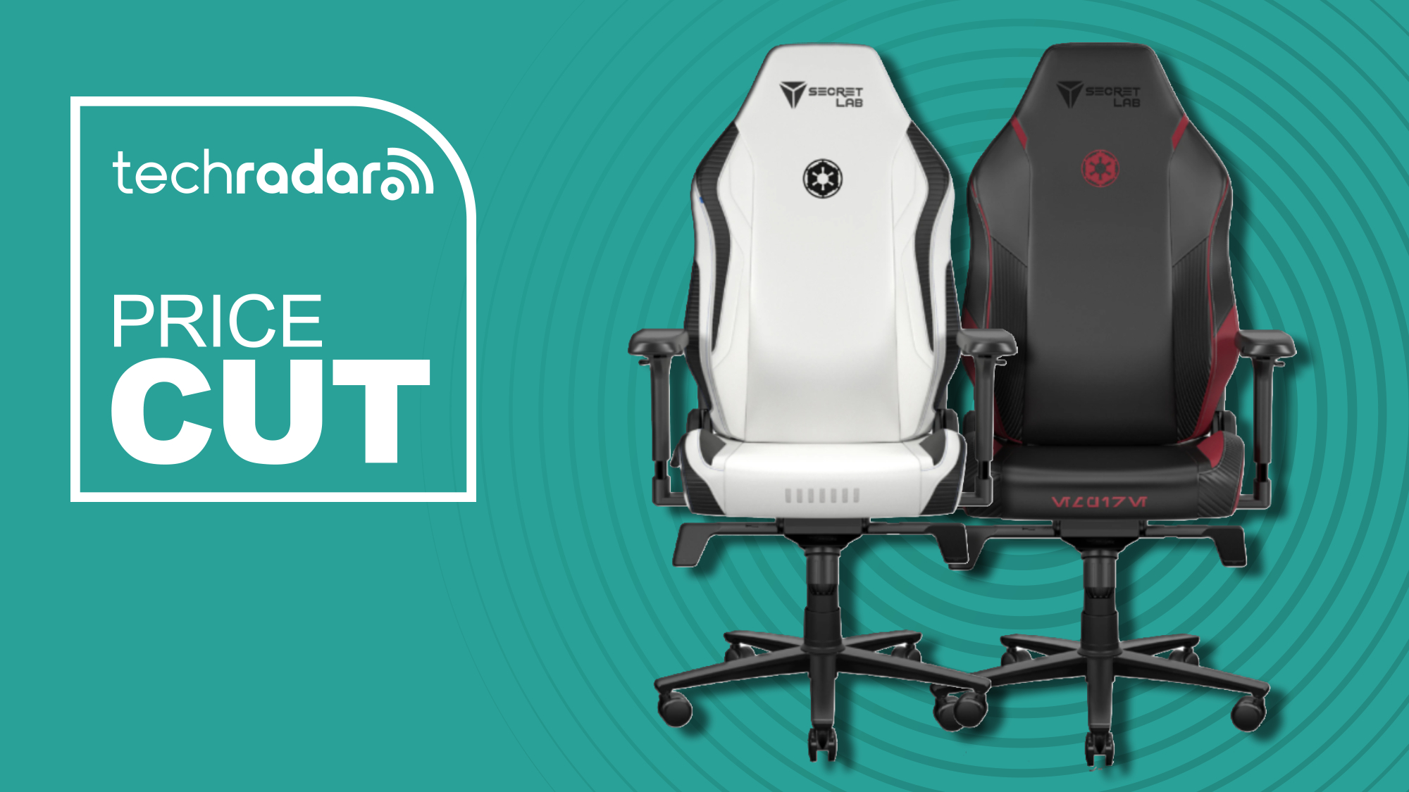 Secretlab's special edition Stormtrooper and Empire Titan Evo chairs ...