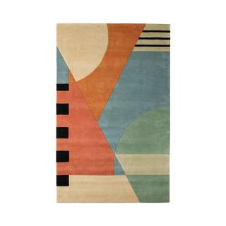 Urban Outfitters Geo Colorful Rug