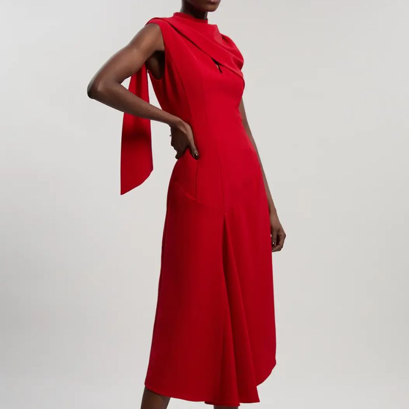 Image of red dress