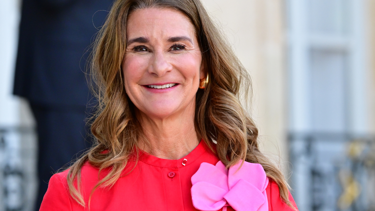 US philanthropist Melinda French Gates arrives for a meeting at the Elysee Palace, amid the New Global Financial Pact Summit in Paris on June 23, 2023 in Paris, France. The French president hosted a summit of political and business leaders to discuss a plan for financing developing countries&#039; needs and vulnerabilities, especially those heightened by climate change