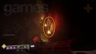 Destiny 2 Xenophage exotic quest door marked in Pit of Heresy dungeon