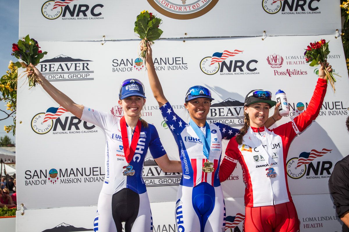 Todays top three for the women