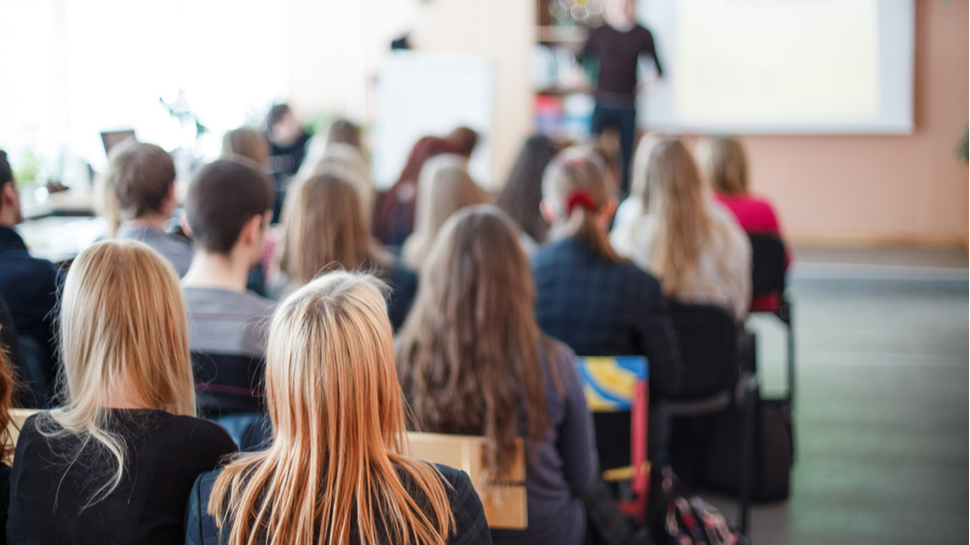 students in classroom