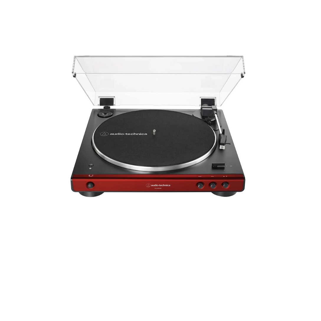Audio-Tecnica AT-LP60XBT turntable on white background