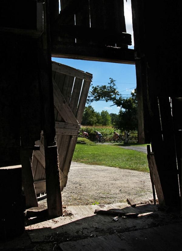 An Abandon farm made for a good prop.