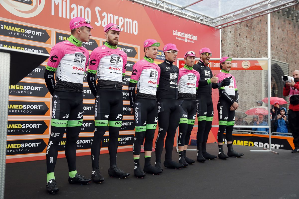 EF-Drapac have Sacha Modolo as an outsider for the victory