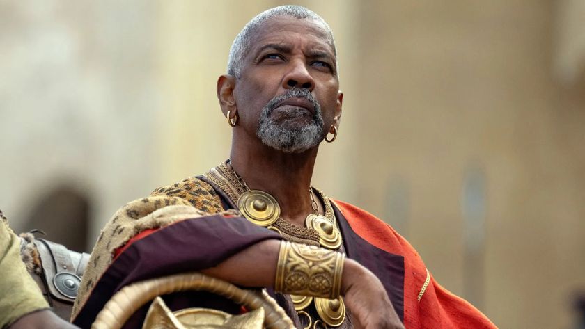 Denzel Washington as Macrinus in Gladiator 2