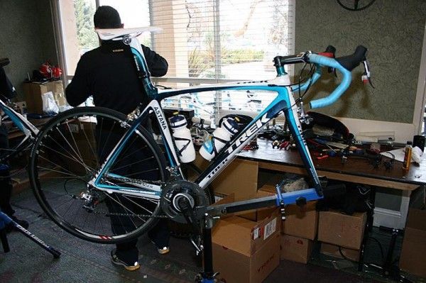Chris Horner's Team Astana Trek Madone 6.9 Pro