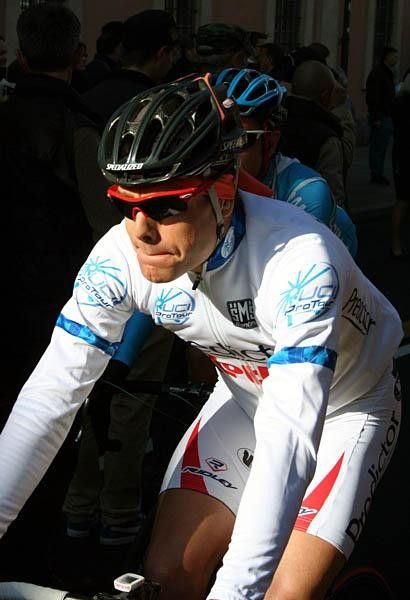 Cadel Evans (Predictor - Lotto) still wants to ride a good race today to prove he's a worthy ProTour champion