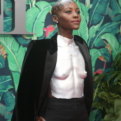 Lupita Nyong'o attends The 76th Annual Tony Awards at United Palace Theater on June 11, 2023 in New York City. 