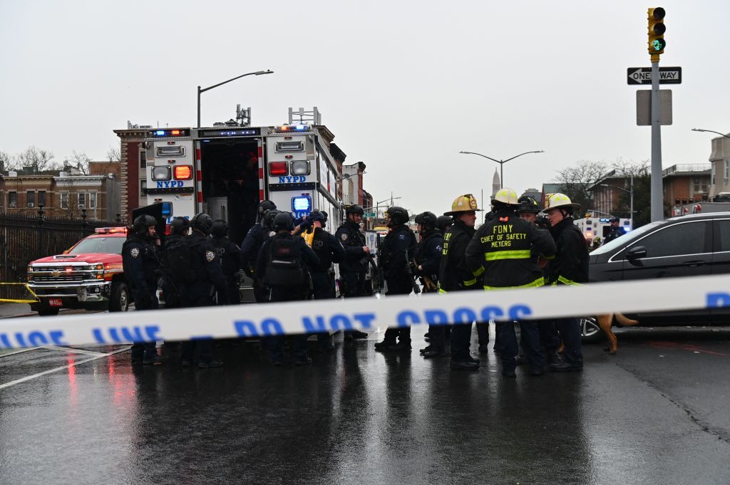 Brooklyn subway shooting.