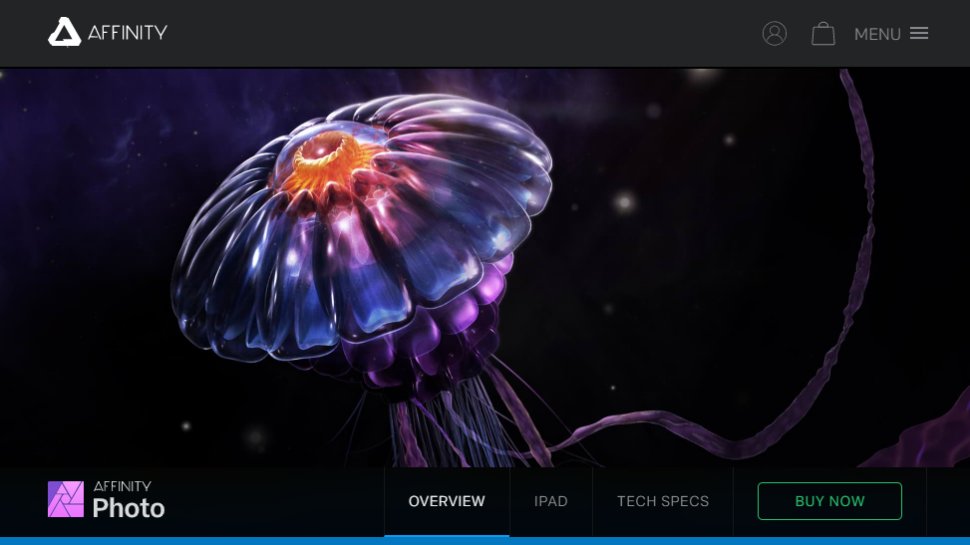 Website screenshot for Affinity Photo