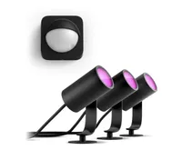 Philips Hue Lily Spotlights (x3) and Outdoor Sensor:&nbsp;was £374.98, now £356.23 at Philips Hue (save £18)