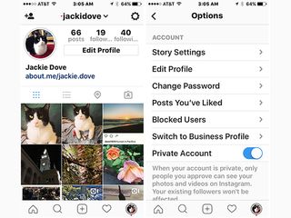 Take Your Instagram Account Private