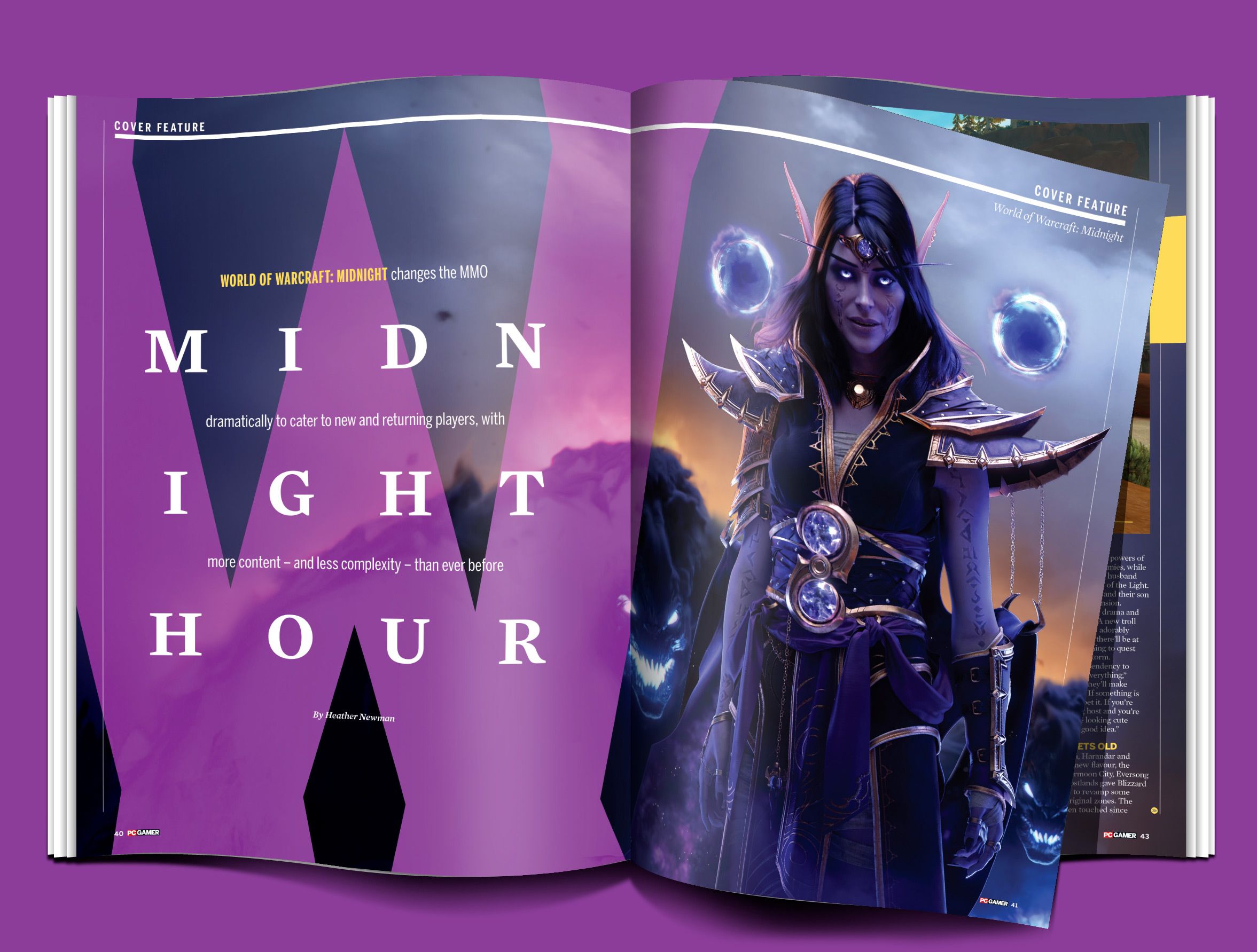 PC Gamer magazine issue 419 World of Warcraft: Midnight