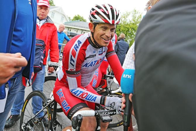 Alexander Kristoff (Katusha) in his home race