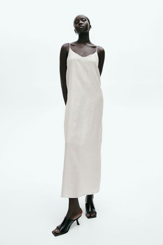 Linen Slip Dress