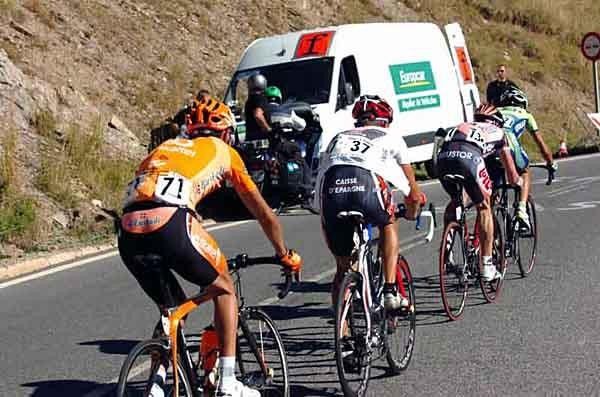 The group contained most of the GC riders.