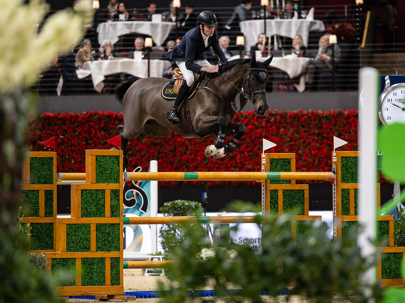 Tim Gredley and Imperial HBF finish third in the Longines World Cup of Basel, Switzerland.