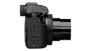 Canon PowerShot G1 X Mark III on white background