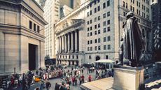 George Washington statue outside Federal Hall Wall Street