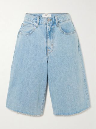 Grace Frayed Denim Shorts