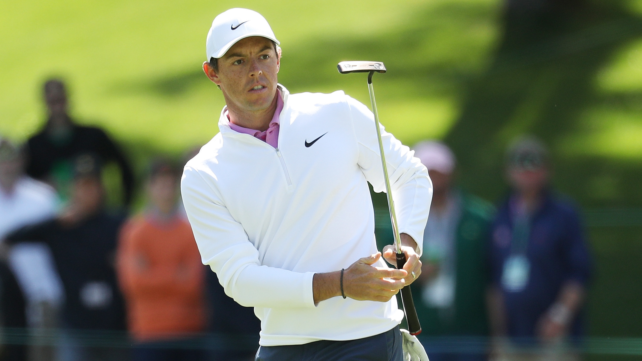 Rory McIlroy at the 2018 Masters
