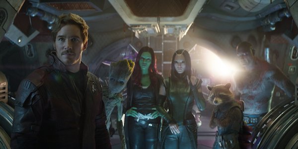 Guardians of the Galaxy in Avengers: Infinity War