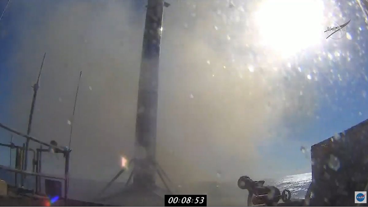 SpaceX Launches Upgraded Dragon Cargo Ship To Space Station, Aces ...