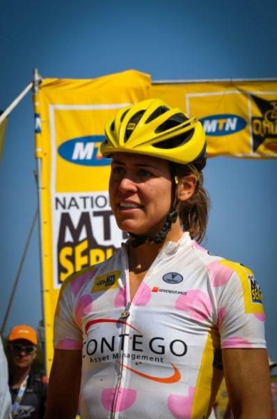 Second placed Ariane Kleinhans