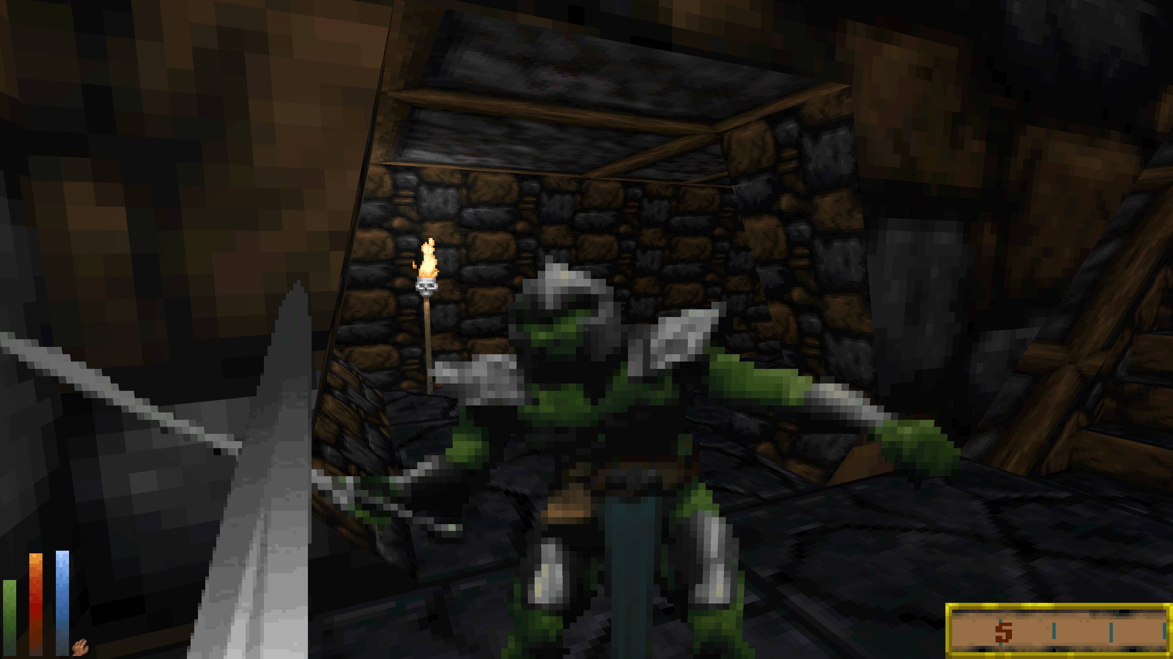 Screenshot of Daggerfall Unity