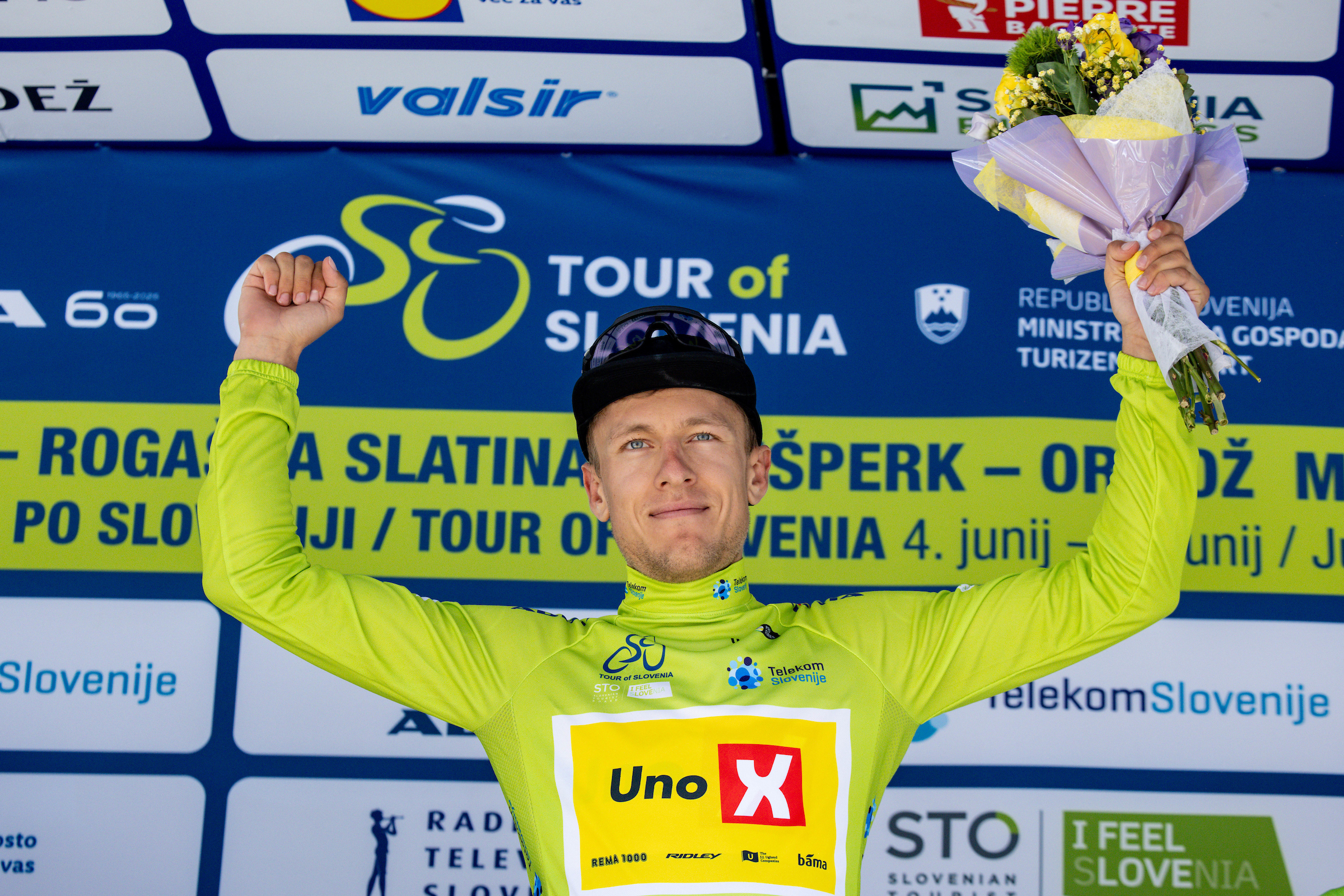 Tour of Slovenia: Anders Halland Johannessen claims overall title after dramatic finale on stage 5