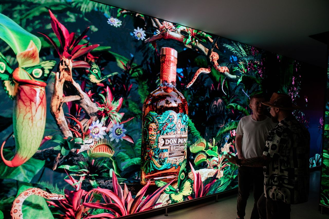 Don Papa's London re-launch, re-creating an aesthetic of the Philippines