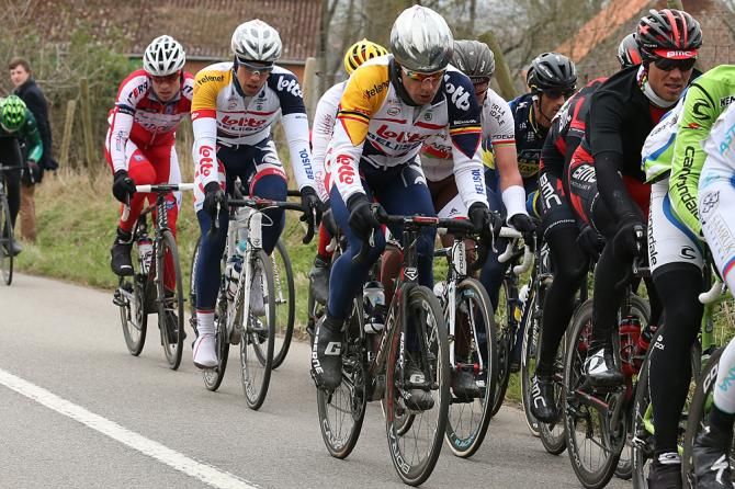 Jurgen Roelandts (Lotto Belisol) in the chase