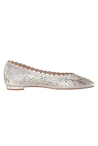 Cole Haan Callie Ballet FlatThese laser-cut beauties have enough detail to distract everyone from the fact you’re not wearing heels.