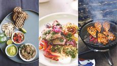 Mezze, meat dish, BBQ chicken
