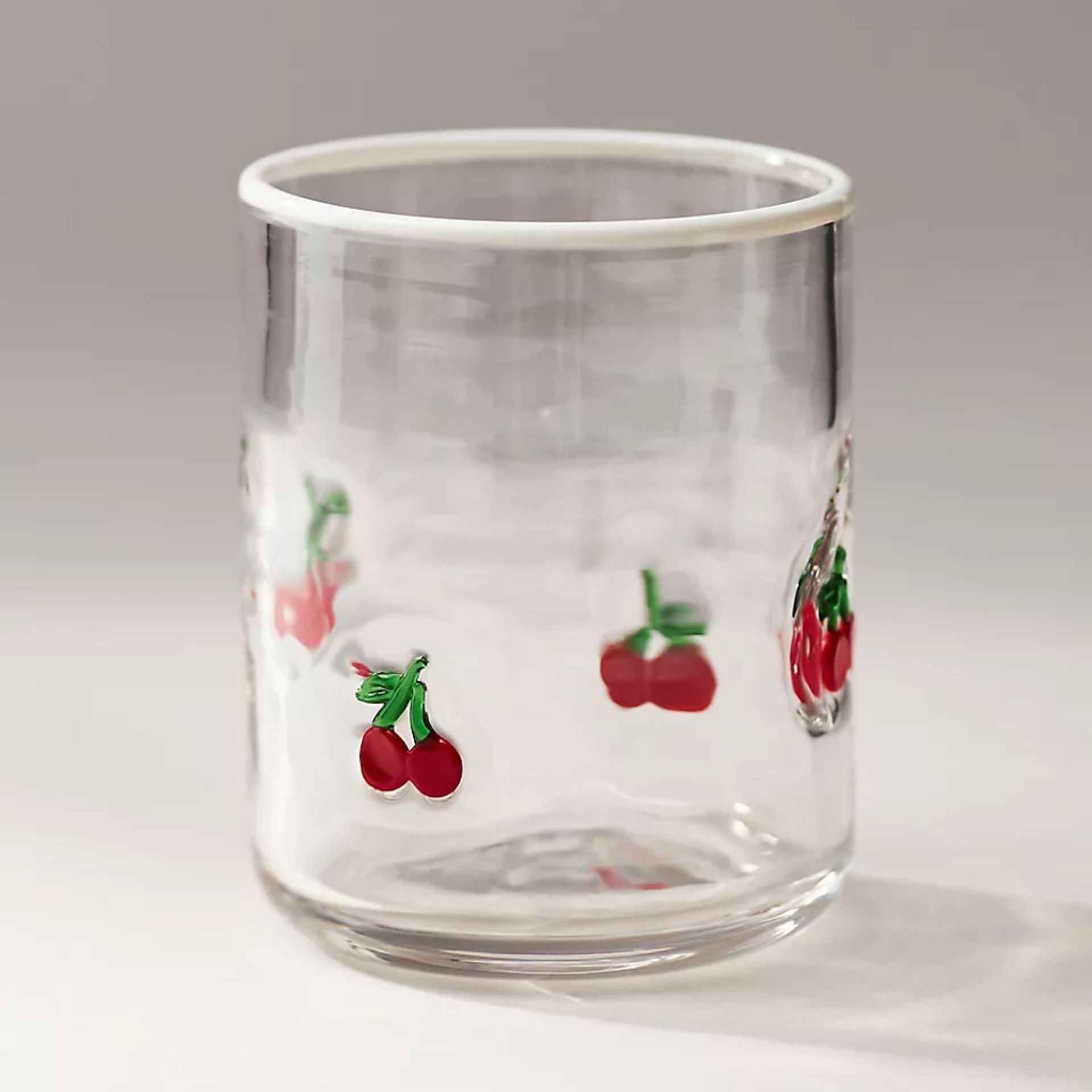 Cherry Icon Juice Glass