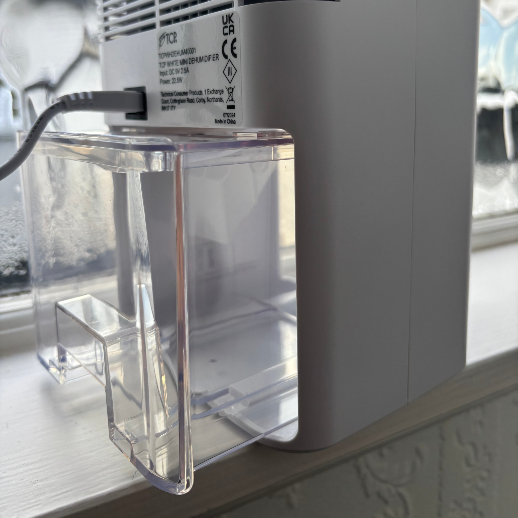 tcp dehumidifier water tank