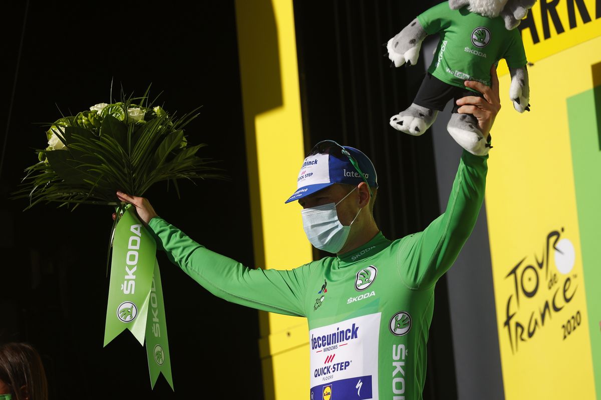 Tour de France 2020 107th Edition 12th stage Chauvigny Sarran km 218 10092020 Sam Bennett IRL Deceuninck Quick Step photo Luca BettiniBettiniPhoto2020
