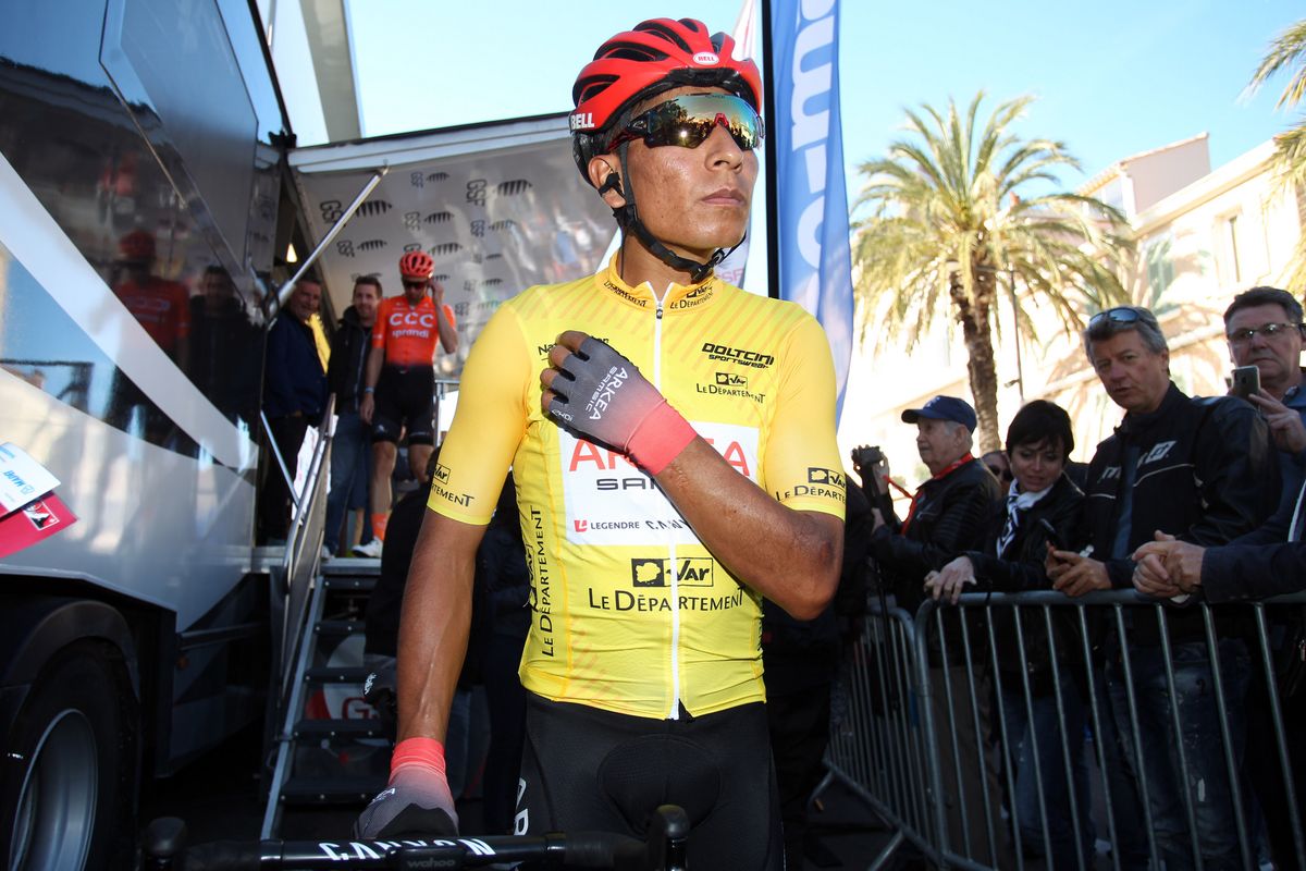 Tour Cycliste International du Var et des Alpes Maritimes 2020 - 52nd Edition - 3rd stage La Londe - Le Mont Faron 136 km - 23/02/2020 - Nairo Quintana (COL - Team Arkea Samsic) - photo Regis Garnier/BettiniPhoto&Acirc;&copy;2020