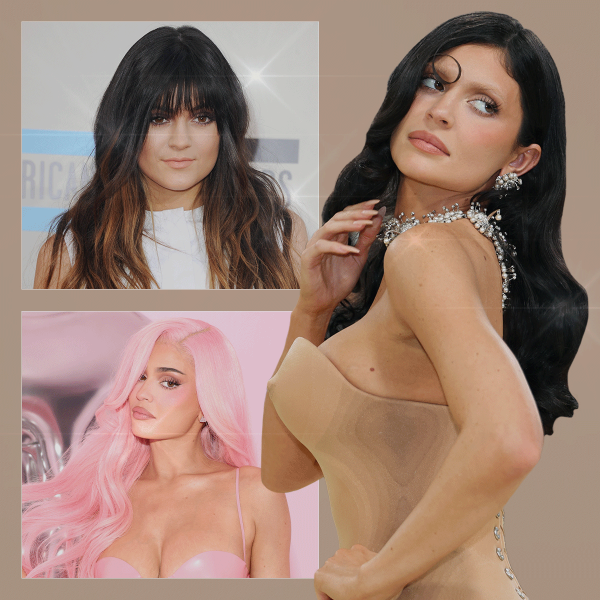 Kylie Jenner's best beauty looks throughout time.