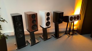 Wharfedale Aura stereo speaker range