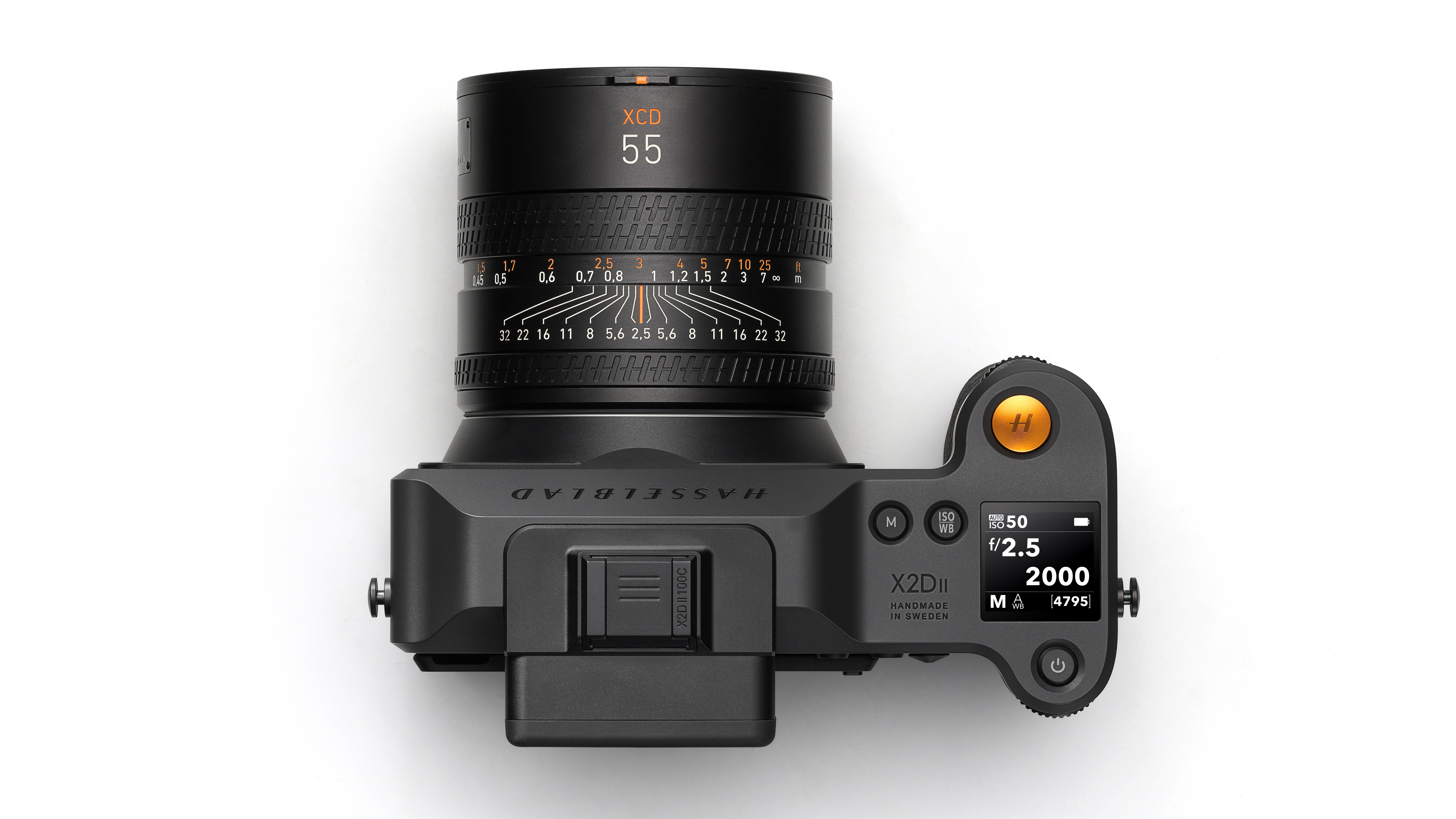 Hasselblad X2D II 100C against a white background