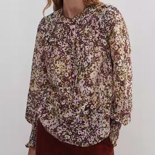 ME+EM Floral Blouse